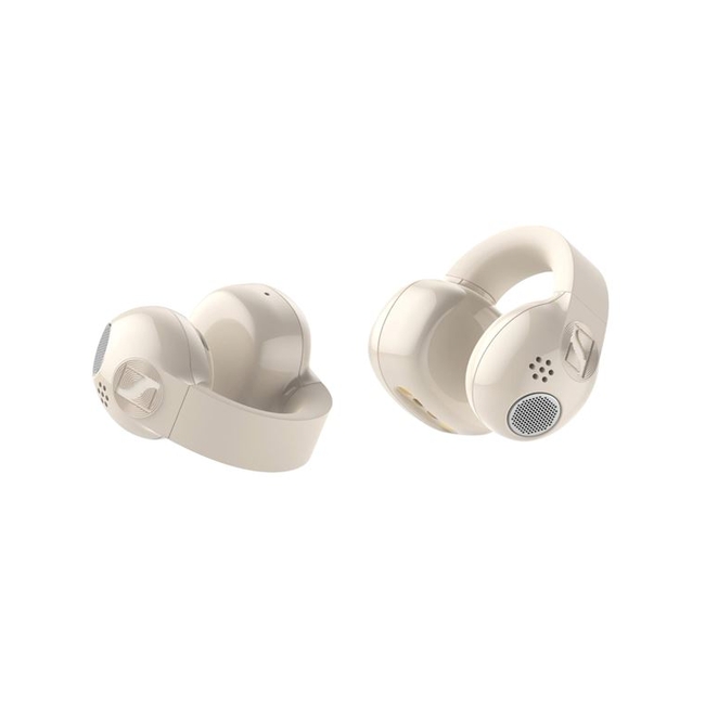 SENNHEISER ACCENTUM Clip Cream Ακουστικά με Μικρόφωνο Bluetooth