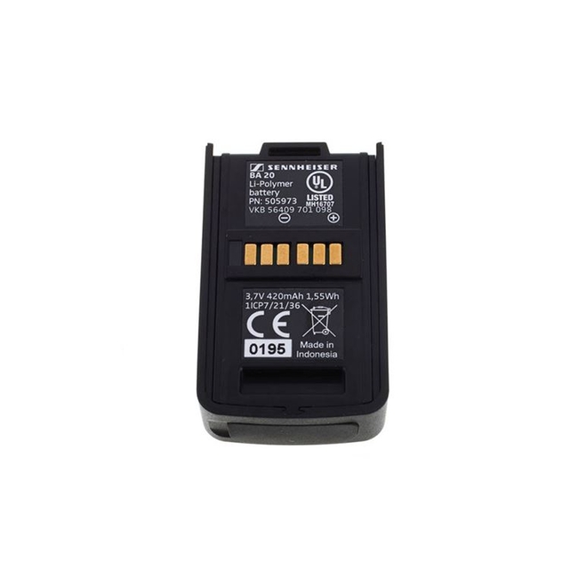SENNHEISER BA-20 Επαναφορτιζόμενη Μπαταρία για EKP-AVX