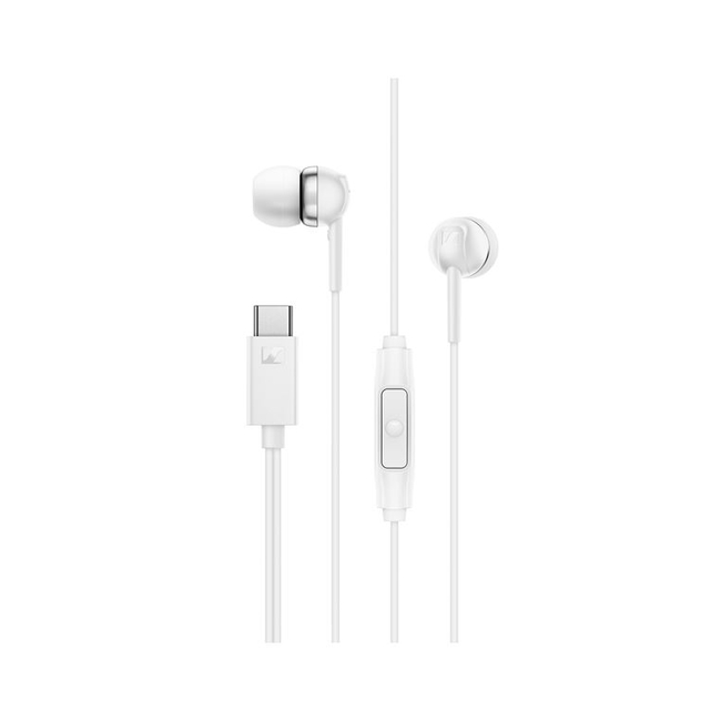 SENNHEISER CX-80U White Ακουστικά με Μικρόφωνο και σύνδεση USB-C