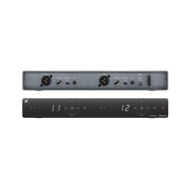 SENNHEISER XSW-1-825-DUAL -B Διπλό Ασύρματο Σετ Χειρός