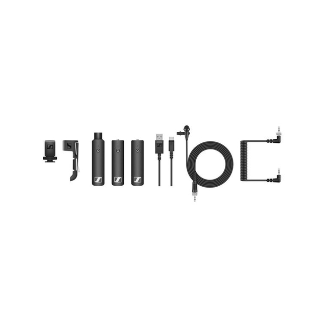 SENNHEISER XSW-D-Portable-Eng-Set Σετ Πέτου & PlugOn για Κάμερα