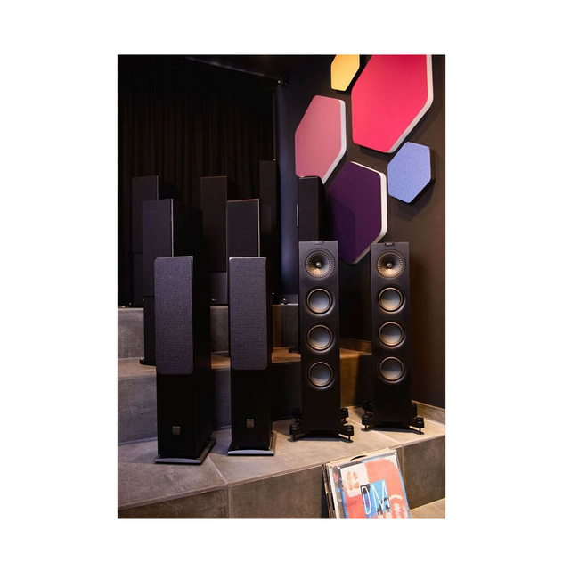 Audiodesigner ECOPLAN® Hexagon Ηχοαπορροφητικά Πάνελ 35 cm Μαύρο (Σετ 4 Τεμαχίων)