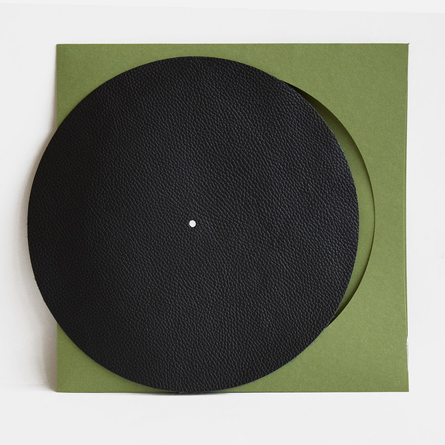 Simply Analog Slipmat από Premium Δέρμα Μαύρο