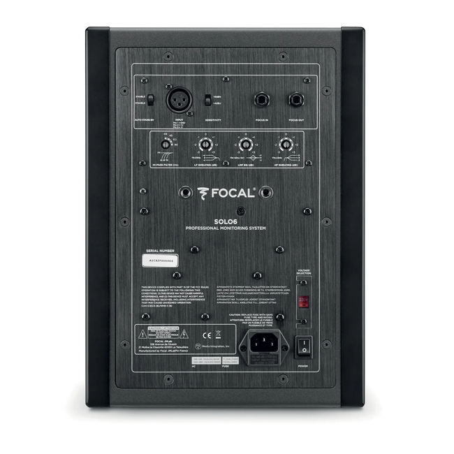 Focal Solo 6 Black (Τεμάχιο)