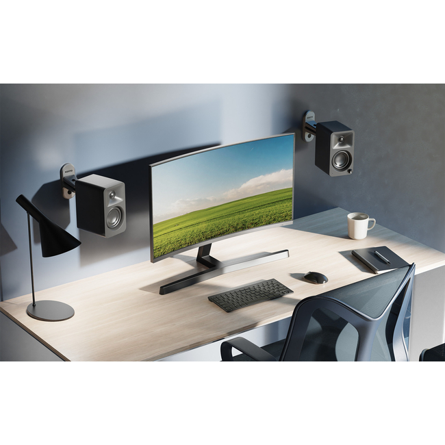 Kanto Audio SPW3 Black - Βάσεις Ηχείων για Τοίχο