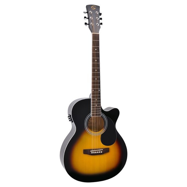 SOUNDSATION Yellowstone Mini Jumbo CE Sunburst