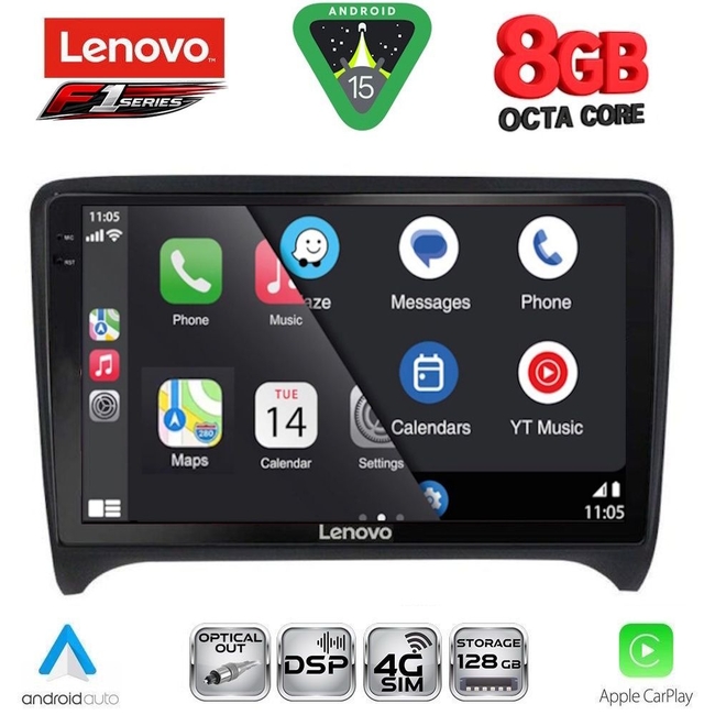 LENOVO SSR 10009_CPA (9inc) MULTIMEDIA TABLET for AUDI TT  mod. 2007-2015