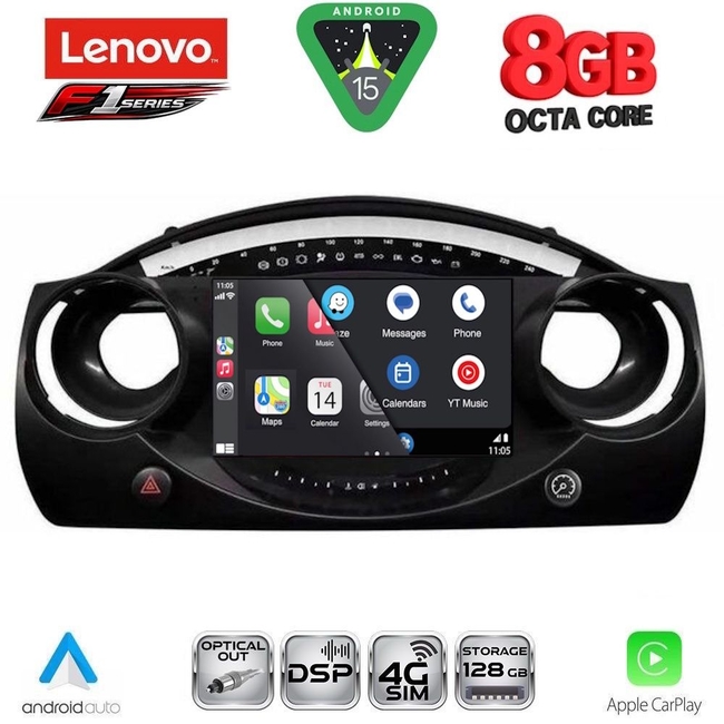 LENOVO SSR 10063_CPA (9inc) MULTIMEDIA TABLET for MINI COOPER (R50-R52-R53) mod. 2000-2006