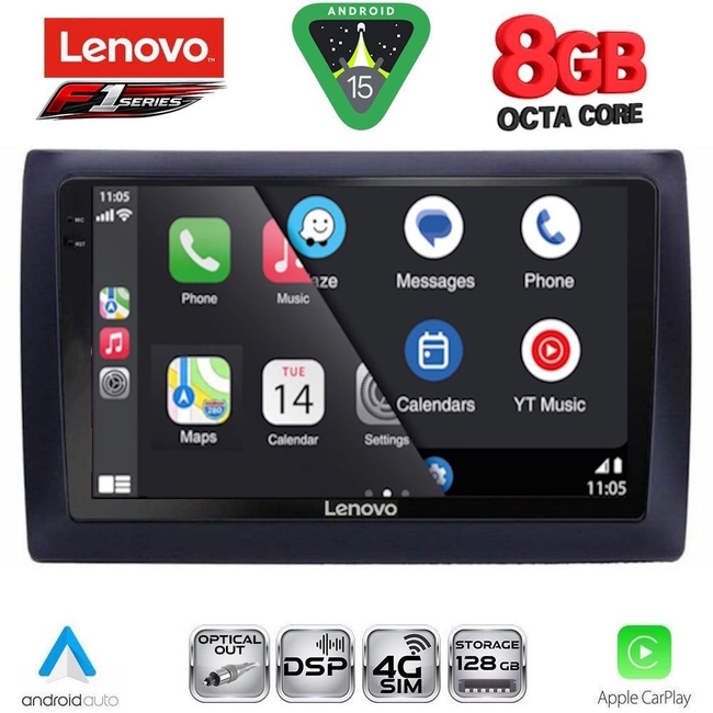 LENOVO SSR 10145_CPA (9inc) MULTIMEDIA TABLET for FIAT STILO mod. 2001-2007