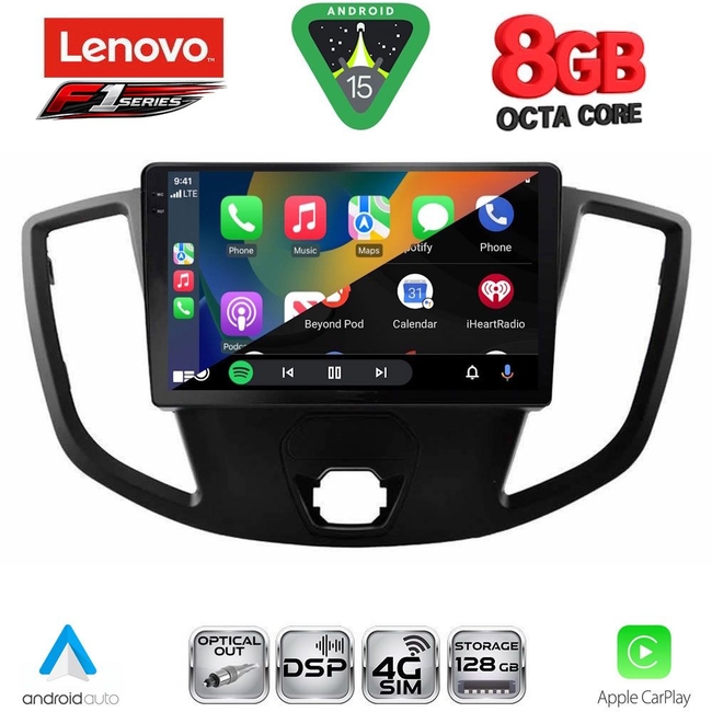 LENOVO SSR 10179_CPA  (9inc) MULTIMEDIA TABLET for FORD TRANSIT mod. 2014-2020