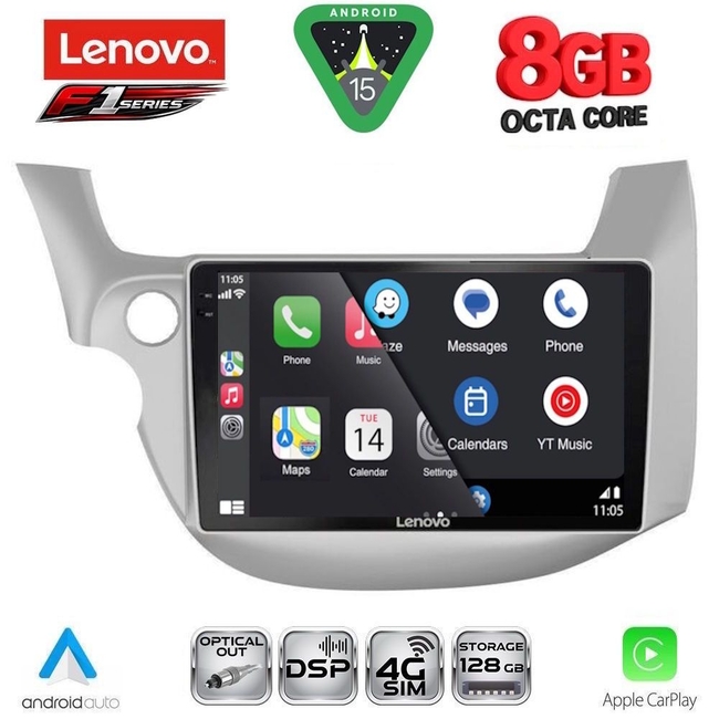 LENOVO SSR 10211_CPA (10inc) MULTIMEDIA TABLET for HONDA JAZZ mod. 2008-2012