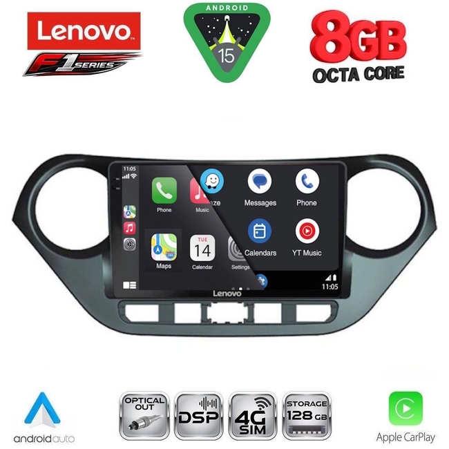 LENOVO SSR 10224_CPA (9inc) MULTIMEDIA TABLET for HYUNDAI i10 mod. 2014-2020