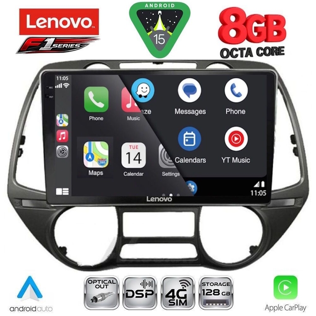 LENOVO SSR 10226_CPA  (9inc) MULTIMEDIA TABLET for HYUNDAI i20 mod. 2008-2013