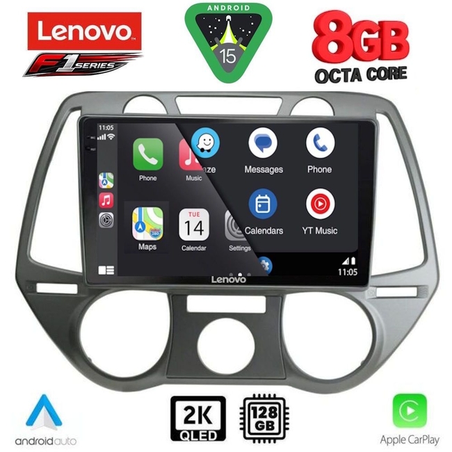 LENOVO SSR 10228_CPA A/C (9inc) MULTIMEDIA TABLET for HYUNDAI i20 mod. 2008-2012