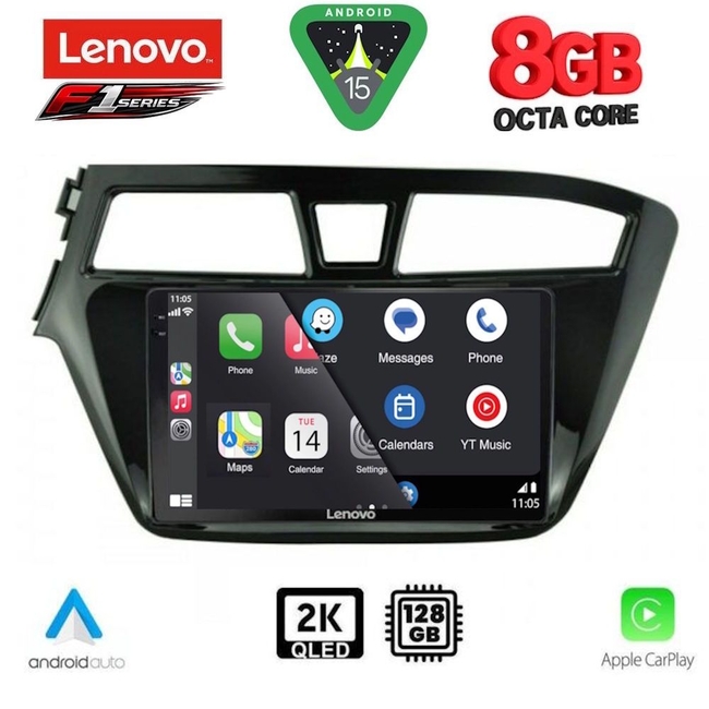 LENOVO SSR 10229_CPA (9inc) MULTIMEDIA TABLET for HYUNDAI i20 mod. 2014-2018