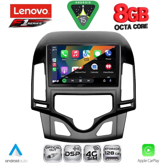 LENOVO SSR 10231_CPA CLIMA (9inc) MULTIMEDIA TABLET for HYUNDAI i30 mod. 2007-2012