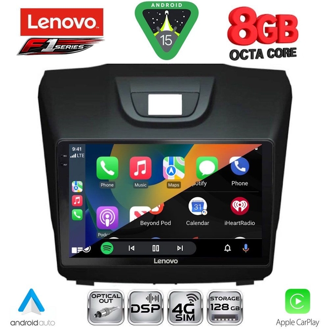 LENOVO SSR 10255_CPA (9inc) MULTIMEDIA TABLET for ISUZU DMAX mod. 2012>