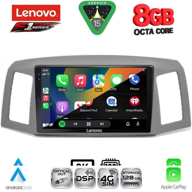 LENOVO SSR 10281_CPA (10inc) MULTIMEDIA TABLET for JEEP GRAND CHEROKEE mod. 2005-2007