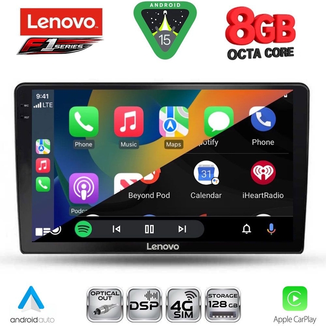 LENOVO SSR 10300_CPA (9inc) MULTIMEDIA TABLET for KIA CEED mod. 2006-2009