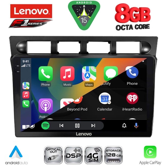 LENOVO SSR 10306_CPA (9inc) MULTIMEDIA TABLET for KIA PICANTO mod. 2004-2008