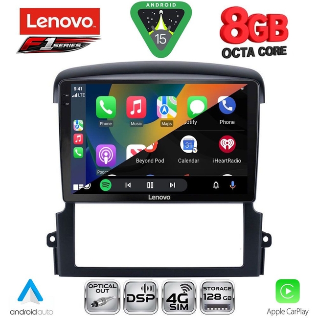 LENOVO SSR 10317_CPA (9inc) MULTIMEDIA TABLET for KIA SORENTO mod. 2006-2009