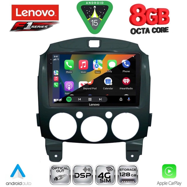LENOVO SSR 10361_CPA (9inc) MULTIMEDIA TABLET for MAZDA 2  mod. 2007-2014