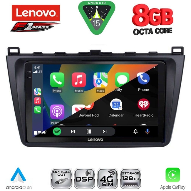 LENOVO SSR 10377_CPA (9inc) MULTIMEDIA TABLET for MAZDA 6 mod. 2008-2012
