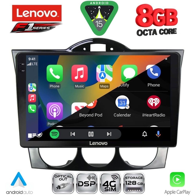 LENOVO SSR 10394_CPA (9inc) MULTIMEDIA TABLET for MAZDA RX8 mod. 2001-2008