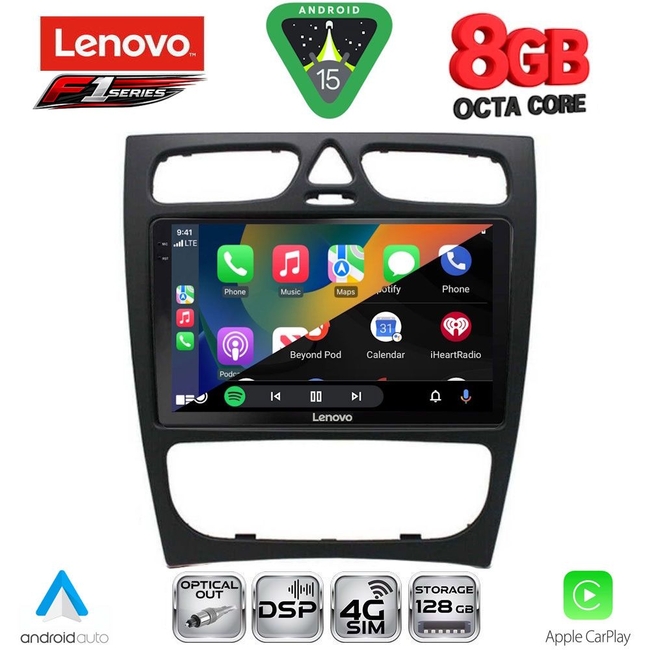 LENOVO SSR 10402_CPA (9inc) MULTIMEDIA TABLET for MERCEDES C (W203) mod. 1999-2004
