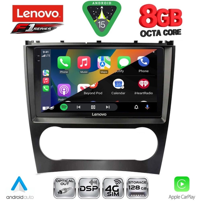 LENOVO SSR 10404_CPA (9inc) MULTIMEDIA TABLET for MERCEDES C – CLK (W203-209) mod. 2004-2008