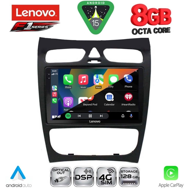 LENOVO SSR 10406_CPA (9inc) MULTIMEDIA TABLET for MERCEDES CLK (W209) mod. 2000-2004