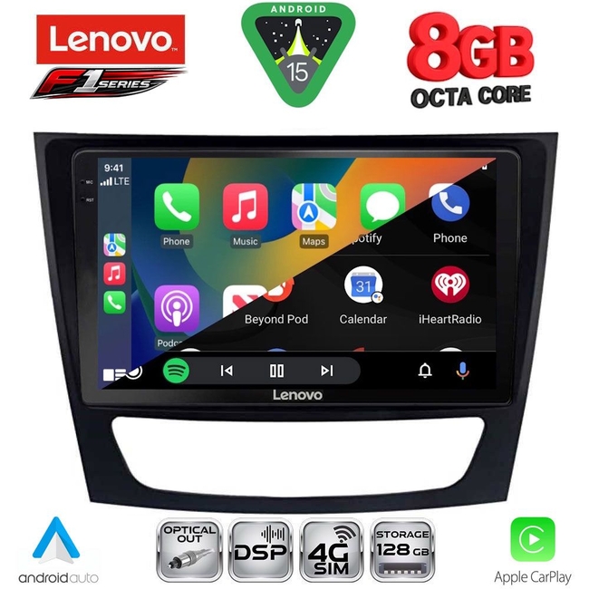 LENOVO SSR 10408_CPA (9inc) MULTIMEDIA TABLET for MERCEDES E (W211) – CLS (W219) mod. 2003-2009
