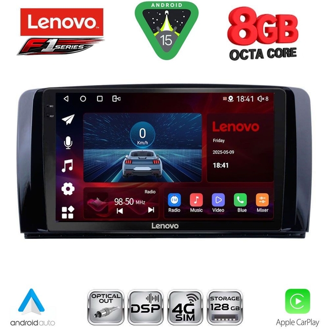 LENOVO SSR 10422_CPA (9inc) MULTIMEDIA TABLET for MERCEDES R (W251) mod. 2006-2015