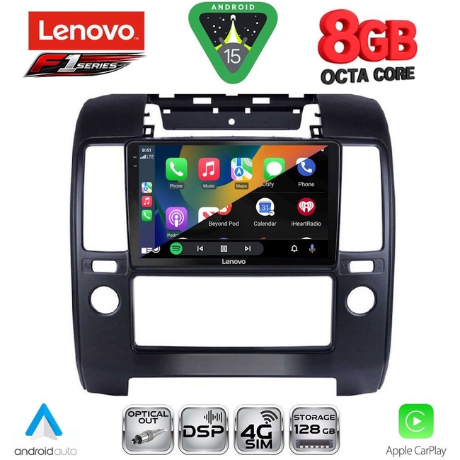 LENOVO SSR 10454_CPA (ORIG.NAVI) (9inc) MULTIMEDIA TABLET for NISSAN NAVARA D40 mod. 2006-2011 με Original Navi