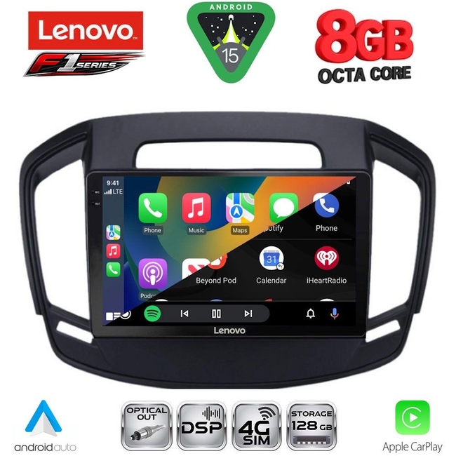 LENOVO SSR 10492_CPA (9inc) MULTIMEDIA TABLET for OPEL INSIGNIA  mod.2014-2017