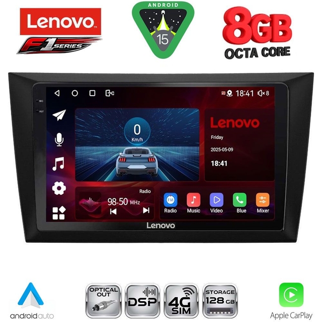 LENOVO SSR 10746_CPA  (9inc) MULTIMEDIA TABLET for GOLF 6 mod. 2009-2012