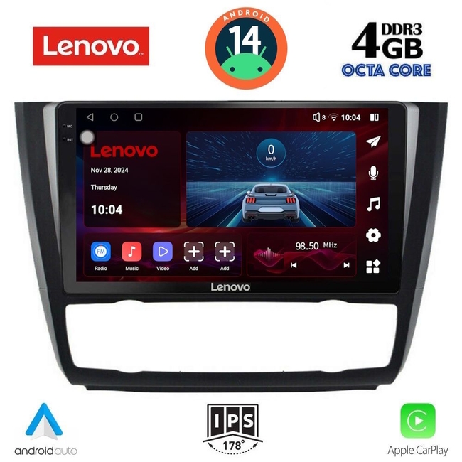 LENOVO SSV 8040_CPA CLIMA (9inc) MULTIMEDIA TABLET for BMW S.1  E81-82-87-88 mod. 2004-2013