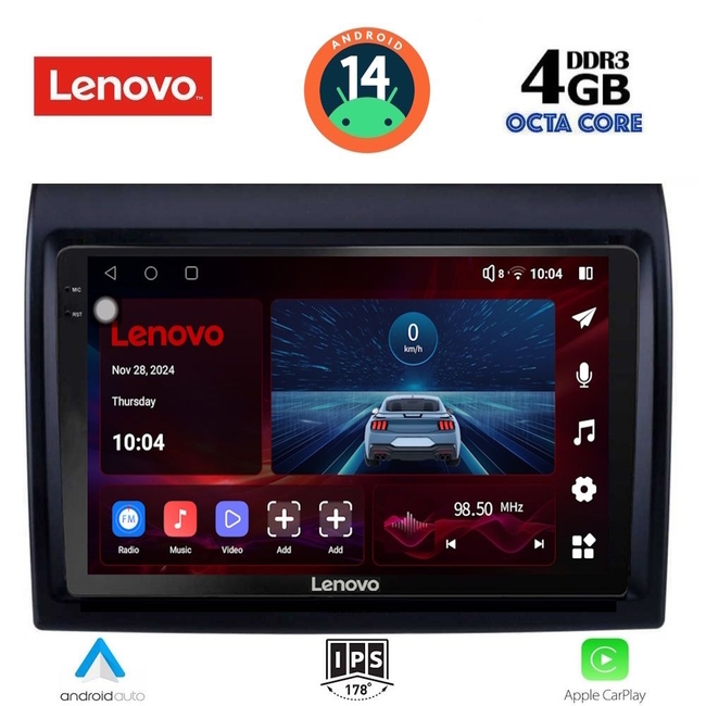 LENOVO SSV 8140_CPA (9inc) MULTIMEDIA TABLET for FIAT DUCATO mod. 2006-2011