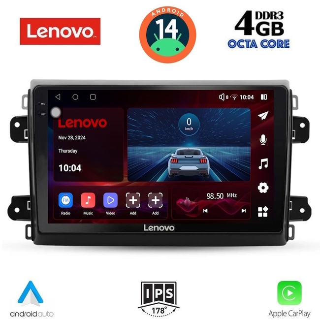 LENOVO SSV 8143_CPA (9inc) MULTIMEDIA TABLET for FIAT DUCATO mod. 2021&gt;