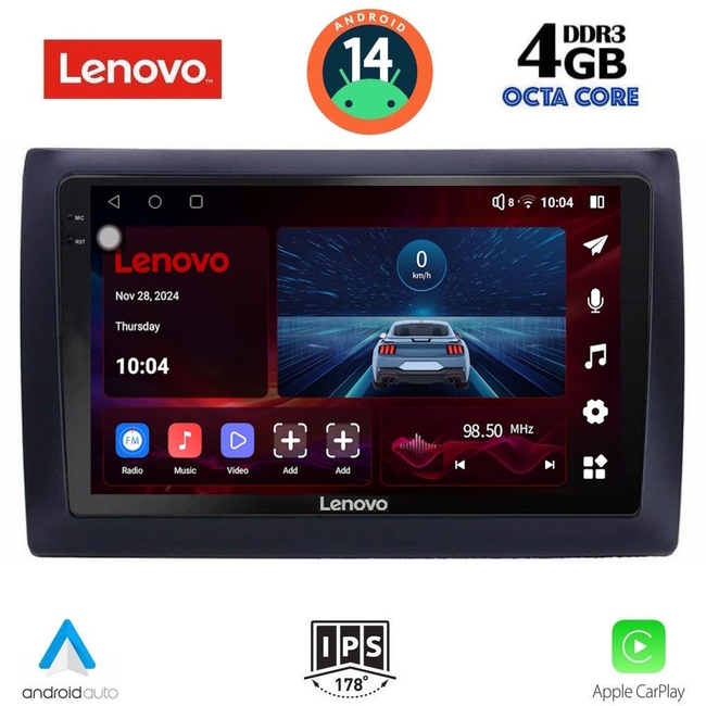 LENOVO SSV 8145_CPA (9inc) MULTIMEDIA TABLET for FIAT STILO mod. 2001-2007