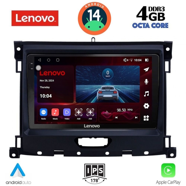 LENOVO SSV 8173_CPA (9inc) MULTIMEDIA TABLET for FORD RANGER mod. 2018&gt;