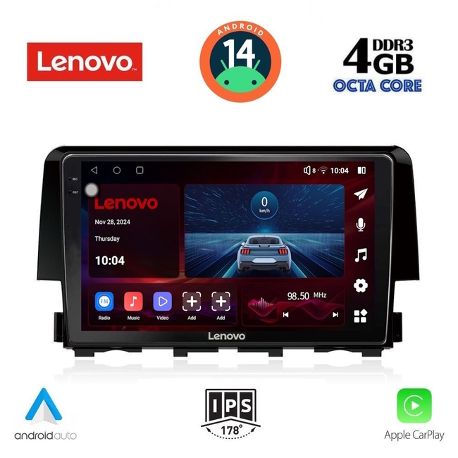 LENOVO SSV 8191_CPA (9inc) MULTIMEDIA TABLET for HONDA CIVIC mod. 2016&gt;