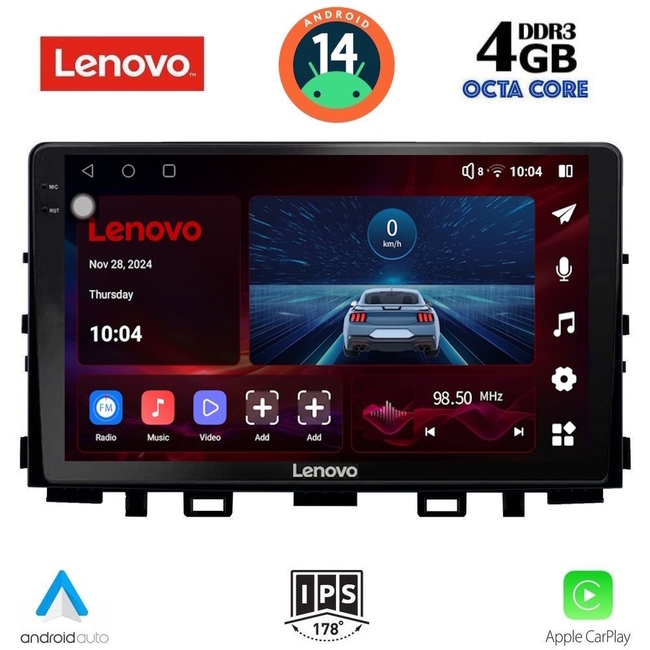 LENOVO SSV 8316_CPA (9inc) MULTIMEDIA TABLET for KIA RIO mod. 2018> – STONIC mod. 2017>