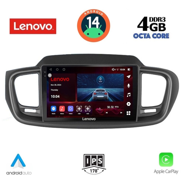 LENOVO SSV 8319_CPA (10inc) MULTIMEDIA TABLET for KIA SORENTO mod. 2014-2020