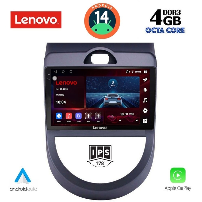 LENOVO SSV 8320_CPA (9inc) MULTIMEDIA TABLET for KIA SOUL mod. 2008-2013