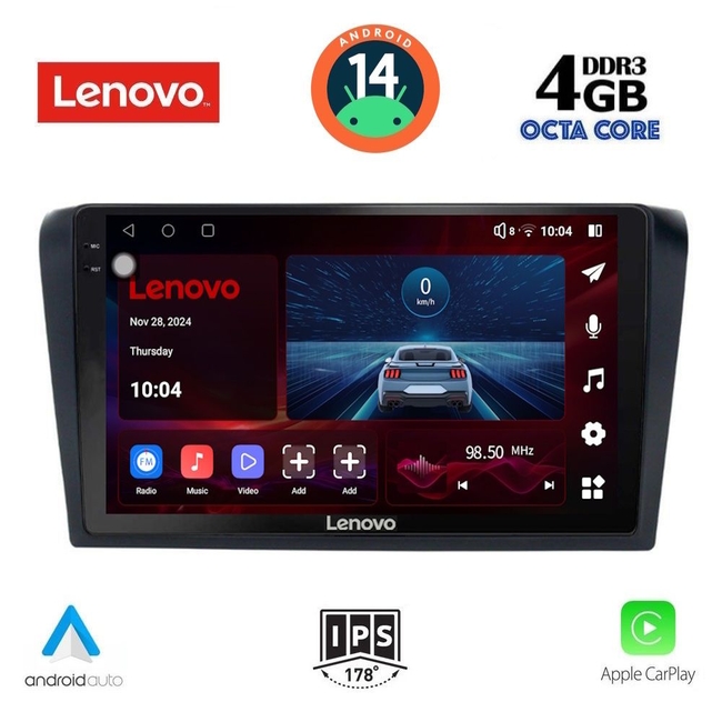 LENOVO SSV 8365_CPA (9inc) MULTIMEDIA TABLET for MAZDA 3 mod. 2003-2008