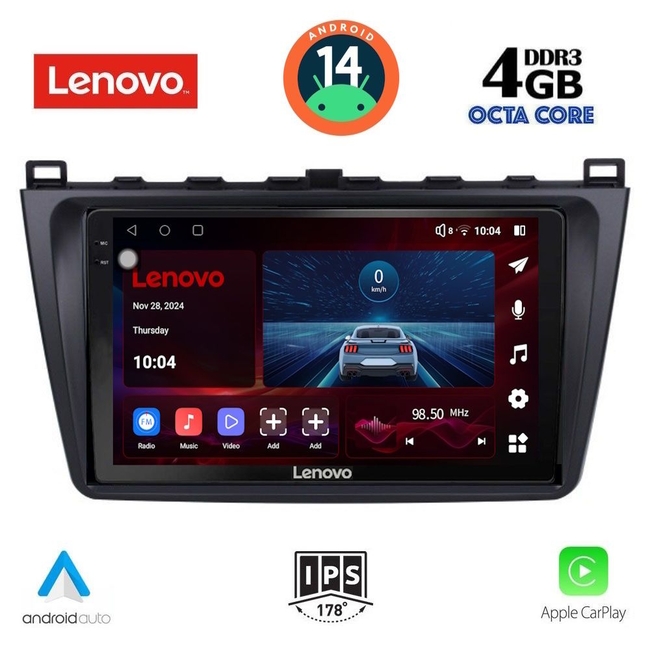 LENOVO SSV 8377_CPA (9inc) MULTIMEDIA TABLET for MAZDA 6 mod. 2008-2012