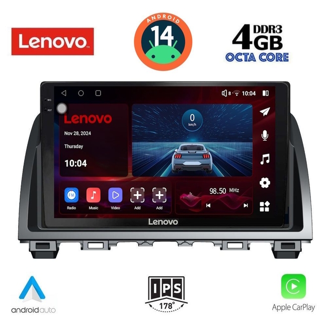 LENOVO SSV 8378_CPA (9inc) MULTIMEDIA TABLET for MAZDA 6 mod. 2012-2017