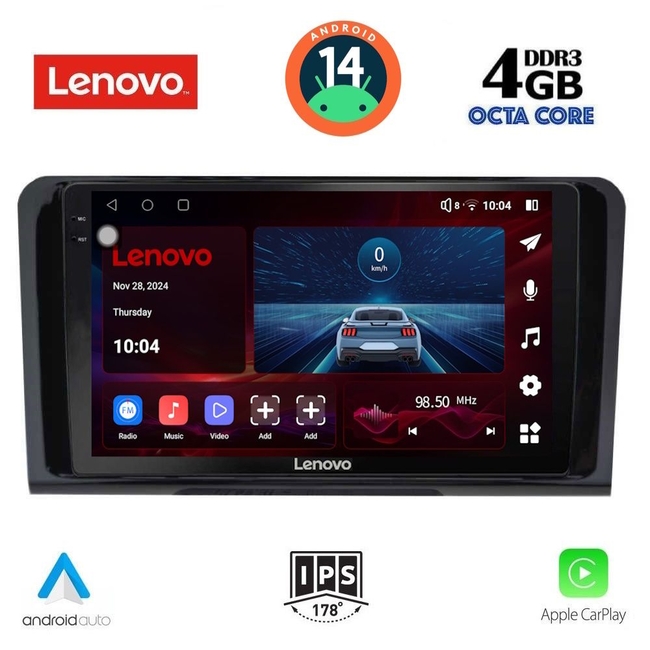 LENOVO SSV 8414_CPA (9inc) MULTIMEDIA TABLET for MERCEDES ML (W164) – GL (X164) mod. 2005-2011