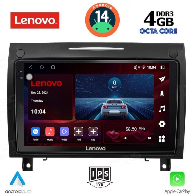 LENOVO SSV 8419_CPA (9inc) MULTIMEDIA TABLET for MERCEDES SLK R171 mod. 2004-2010